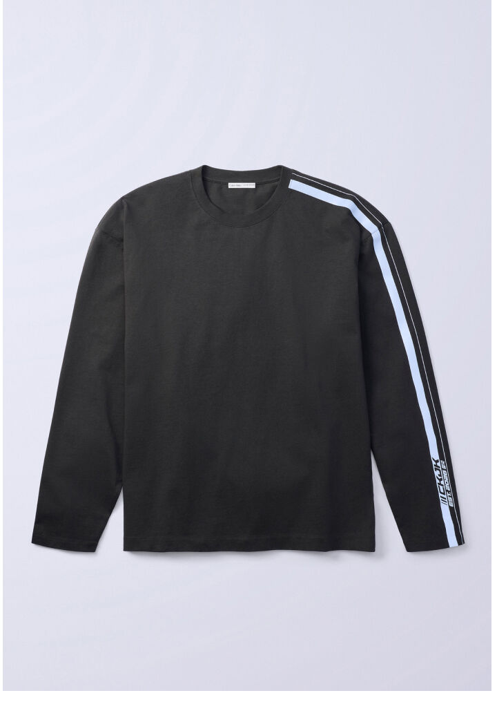 Jung Kook for Calvin Klein Racing Stripe Relaxed T-Shirt 